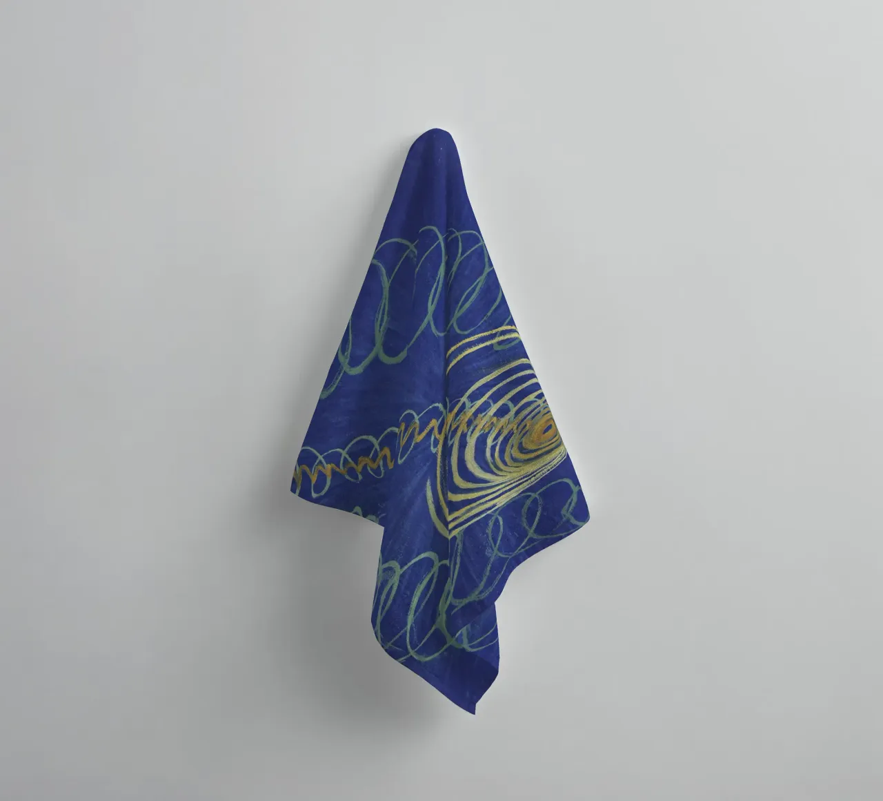 Hilma af Klint - Caos primordiale, n.16 (1907) asciugamano da bagno da William Store