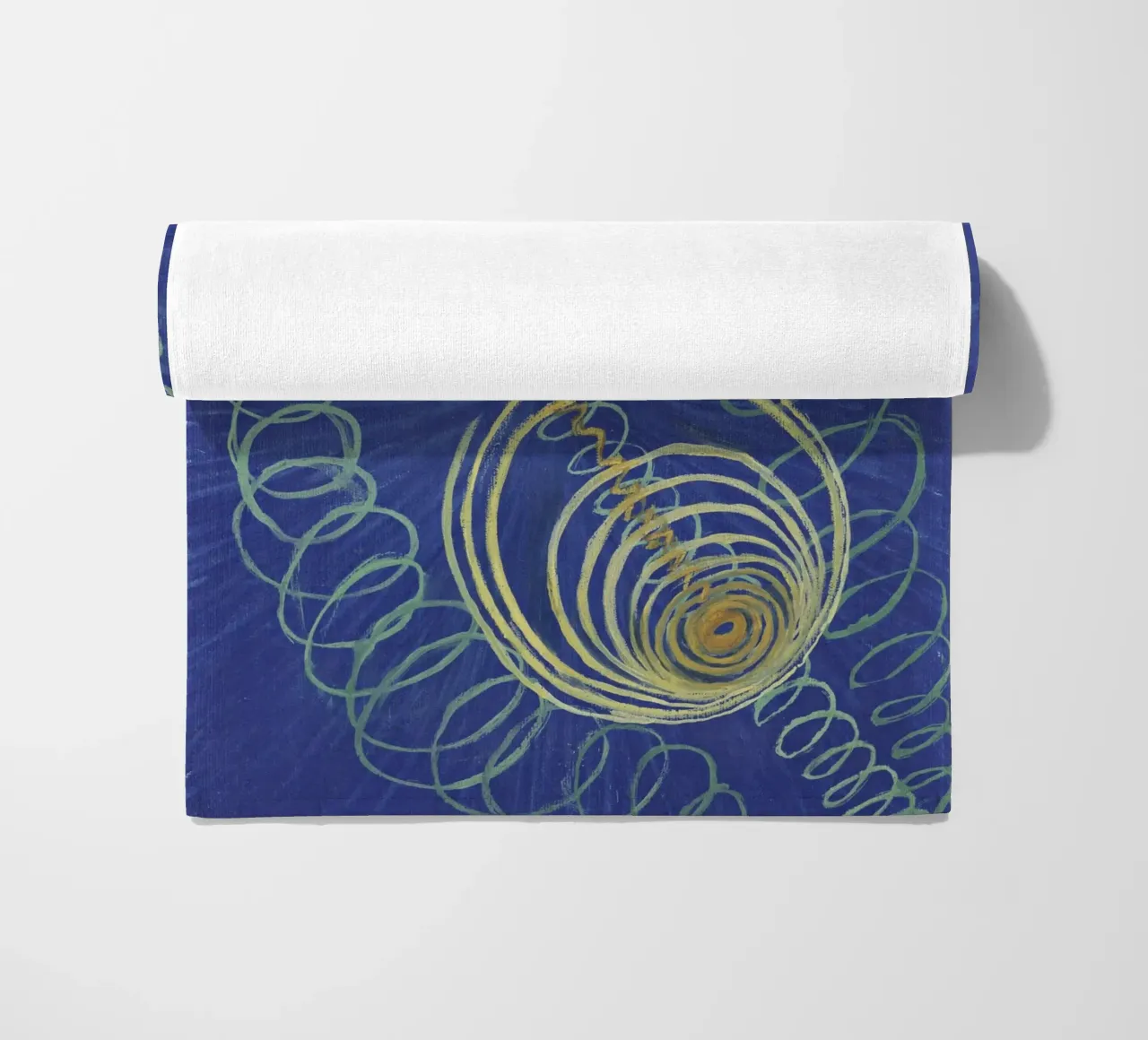 Hilma af Klint - Caos primordiale, n.16 (1907) telo mare da William Store