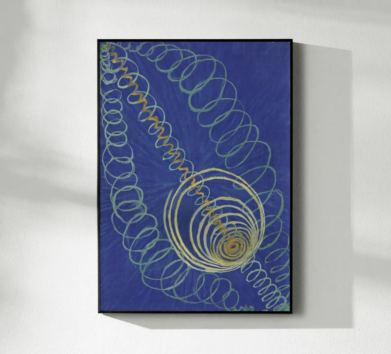 Hilma af Klint - Caos primordiale, n.16 (1907) plexiglass da William Store