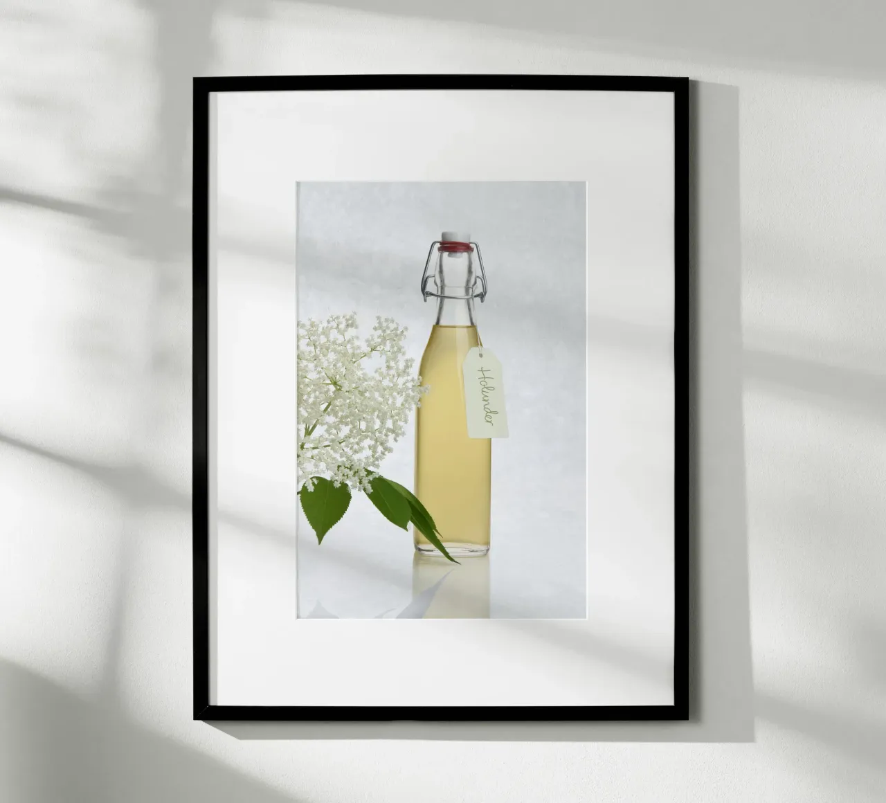 Sciroppo di fiori di sambuco carta hahnemühle da Barbara Buderath Fotodesign