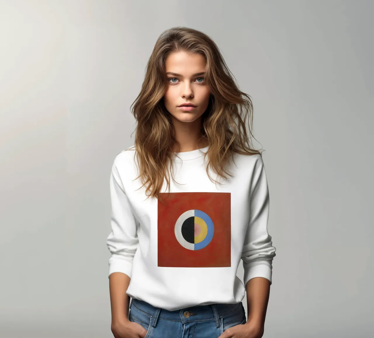 Hilma af Klint - Le cygne (n° 17) sweat de William Store