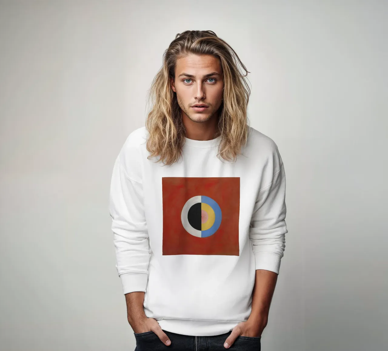 Hilma af Klint - Der Schwan (Nr. 17) Sweatshirt von William Store