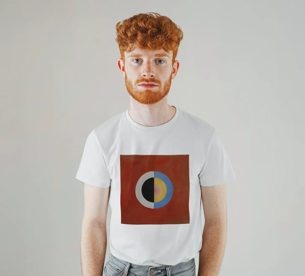 Hilma af Klint - Il cigno (n. 17) t-shirt da William Store