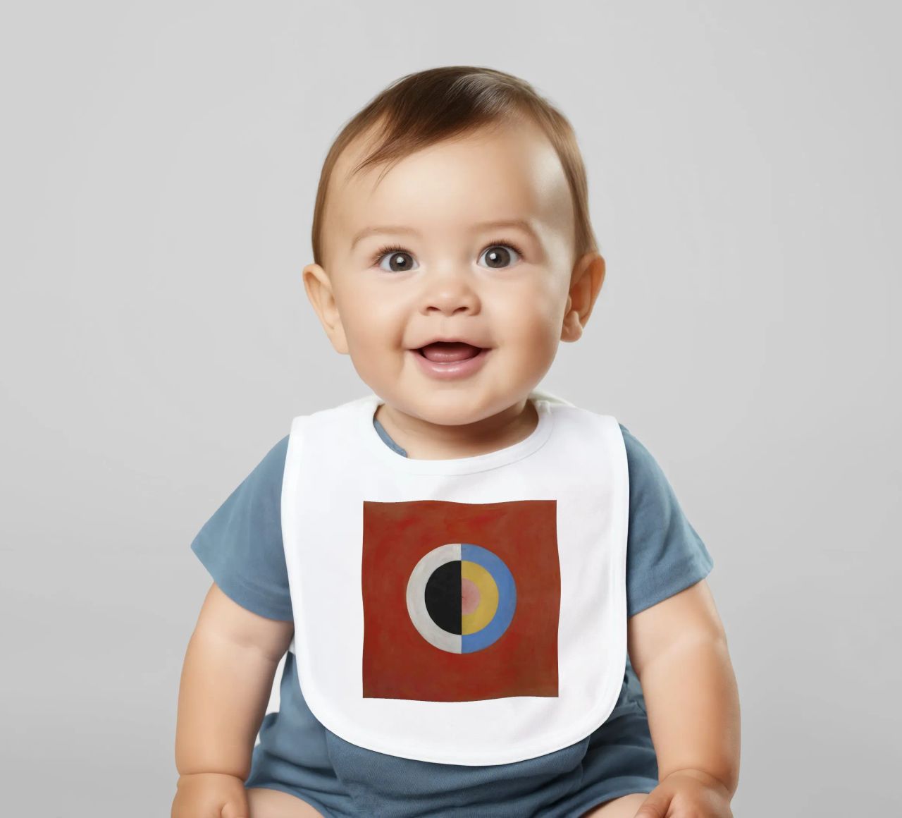 Hilma af Klint - Il cigno (n. 17) bavaglino da William Store
