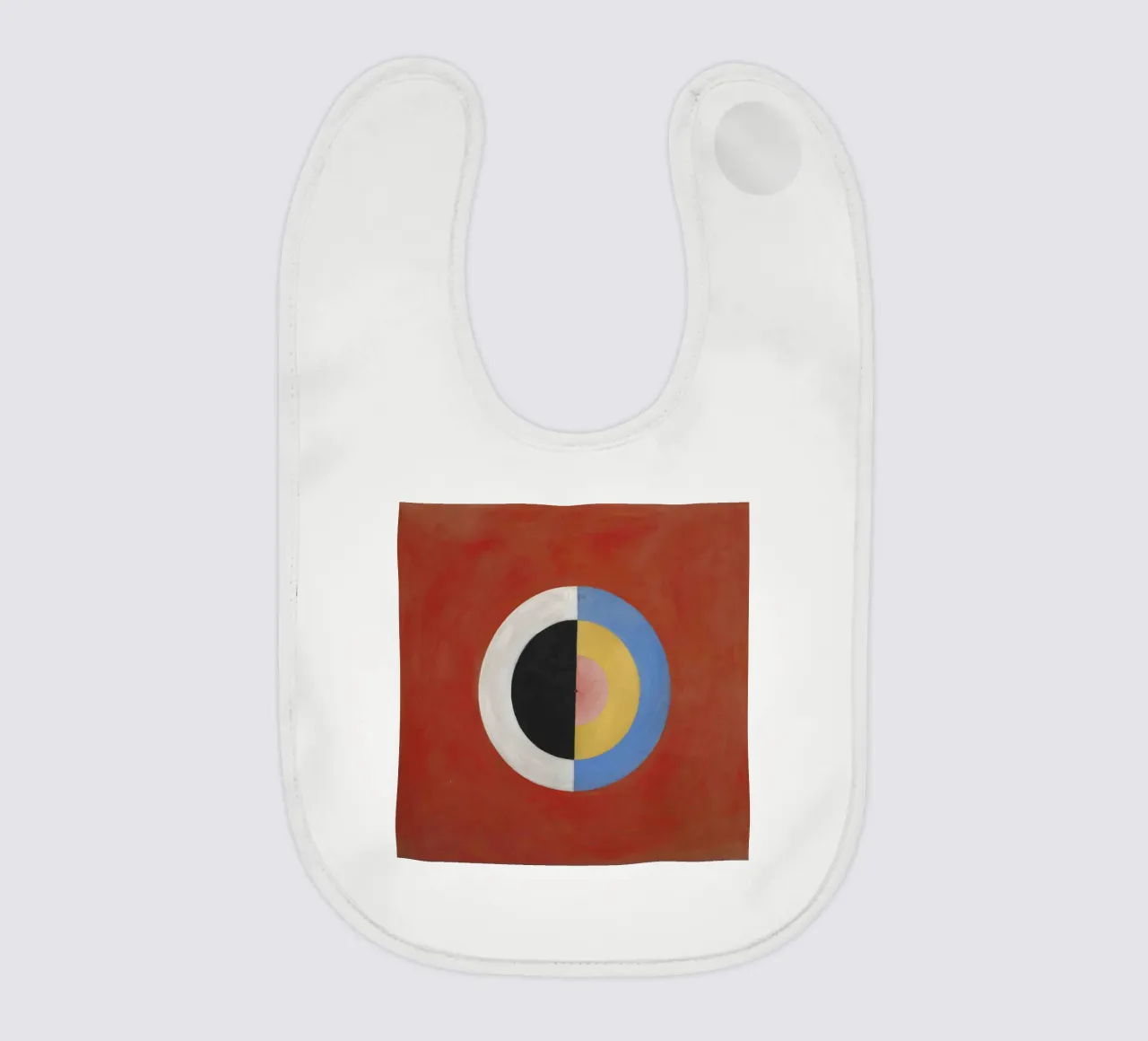 Hilma af Klint - Il cigno (n. 17) bavaglino da William Store