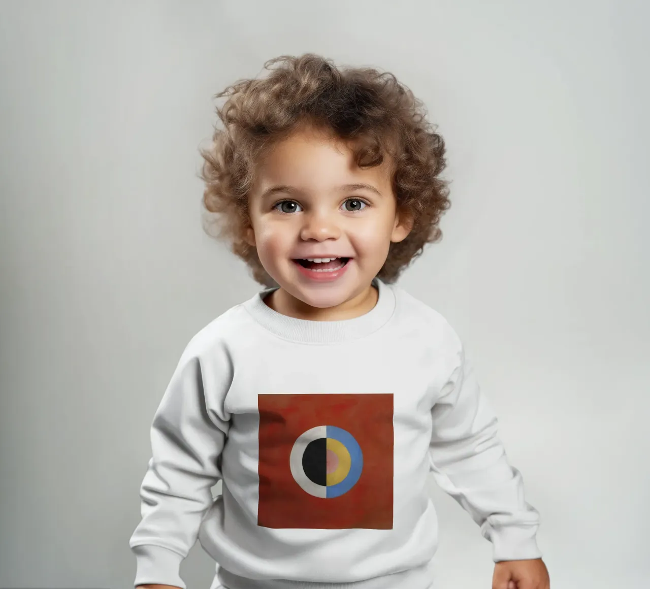 Hilma af Klint - De Zwaan (Nr. 17) baby sweatshirt van William Store