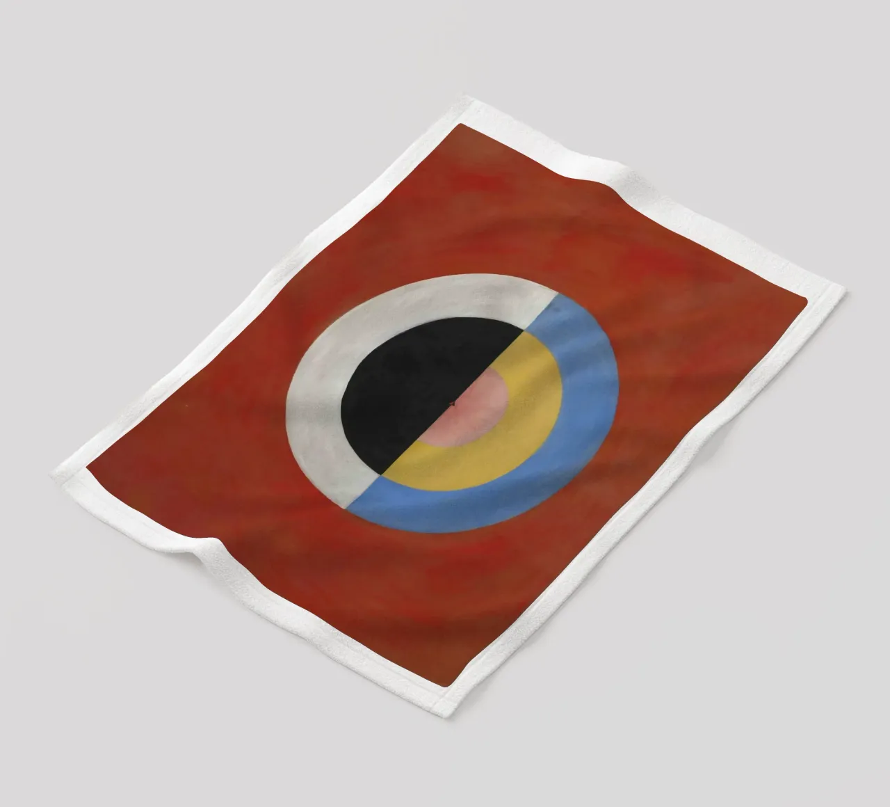 Hilma af Klint - Il cigno (n. 17) coperta in pile da William Store