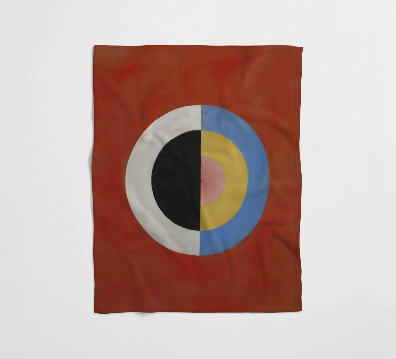 Hilma af Klint - Il cigno (n. 17) coperta in pile da William Store