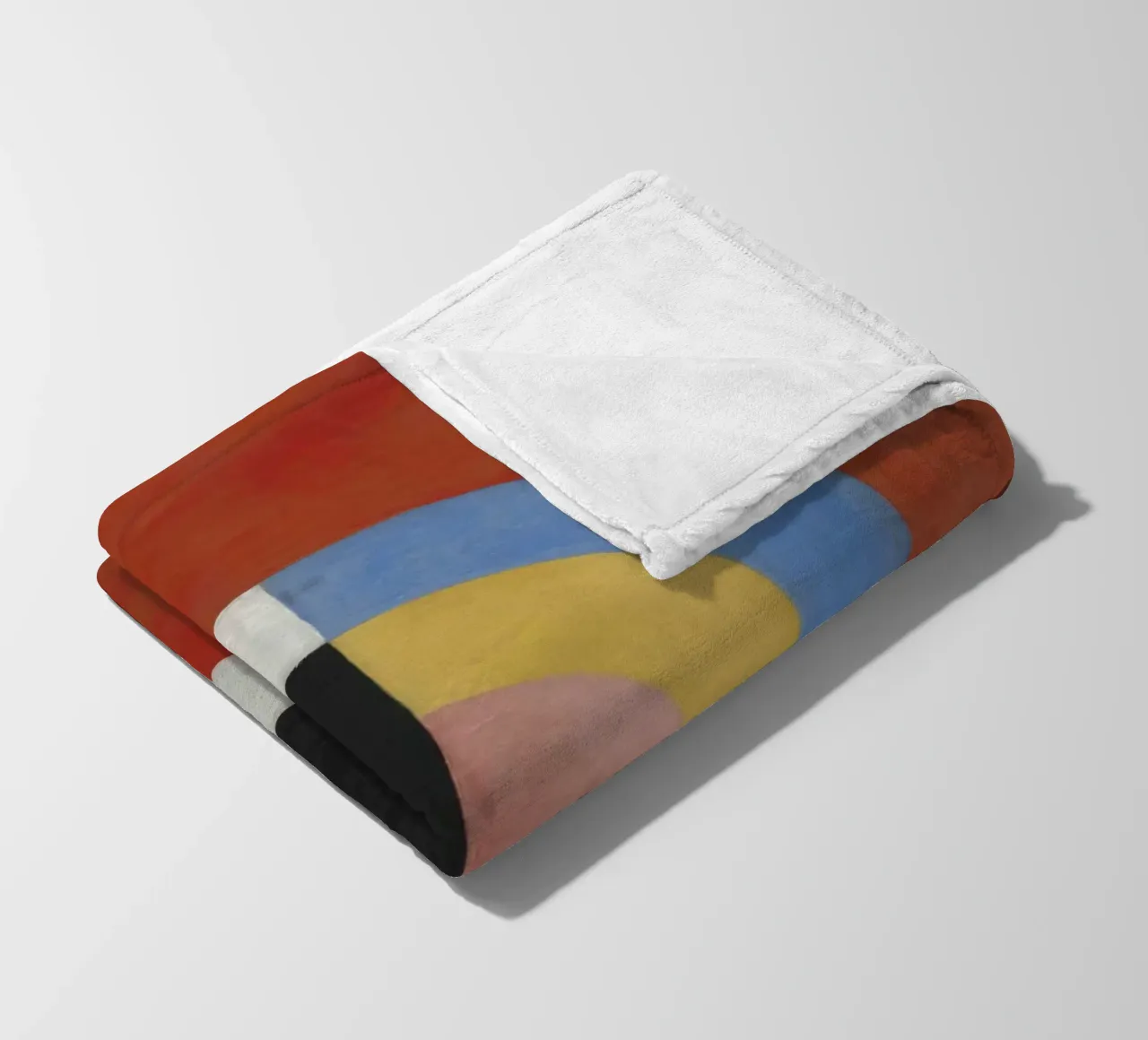 Hilma af Klint - Il cigno (n. 17) coperta in pile da William Store