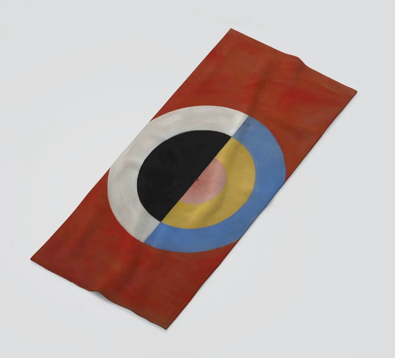 Hilma af Klint - Il cigno (n. 17) telo mare da William Store
