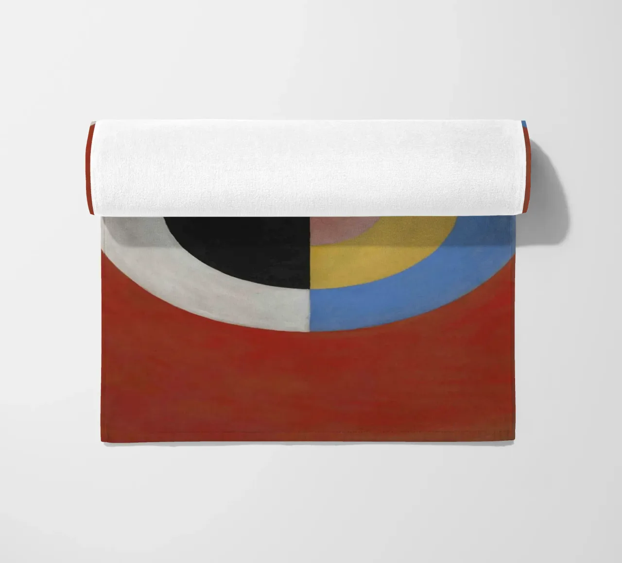 Hilma af Klint - Il cigno (n. 17) telo mare da William Store