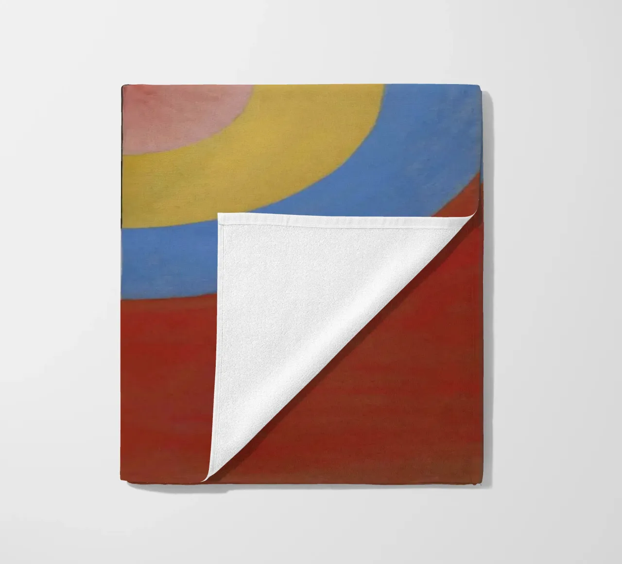Hilma af Klint - El cisne (nº 17) toalla de playa de William Store