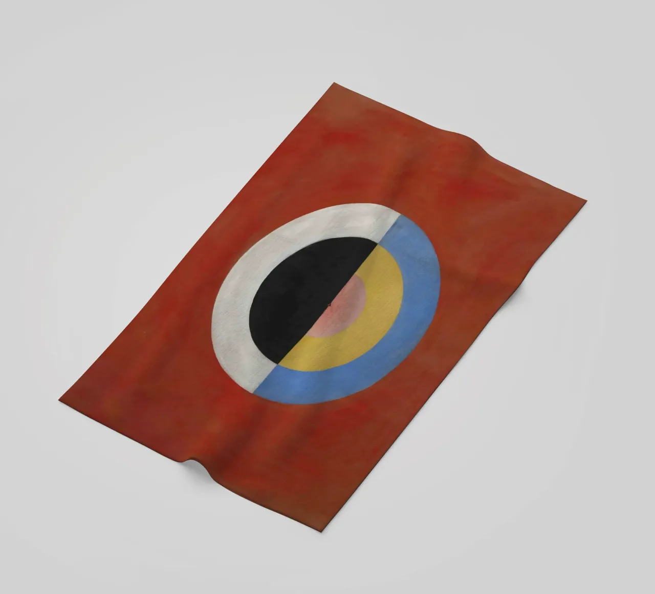 Hilma af Klint - Il cigno (n. 17) telo mare da William Store
