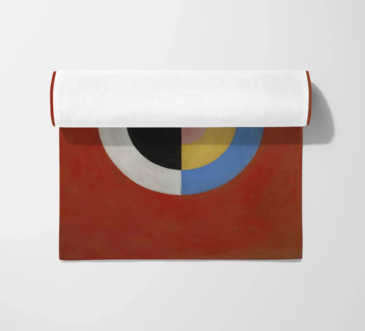 Hilma af Klint - El cisne (nº 17) toalla de playa de William Store