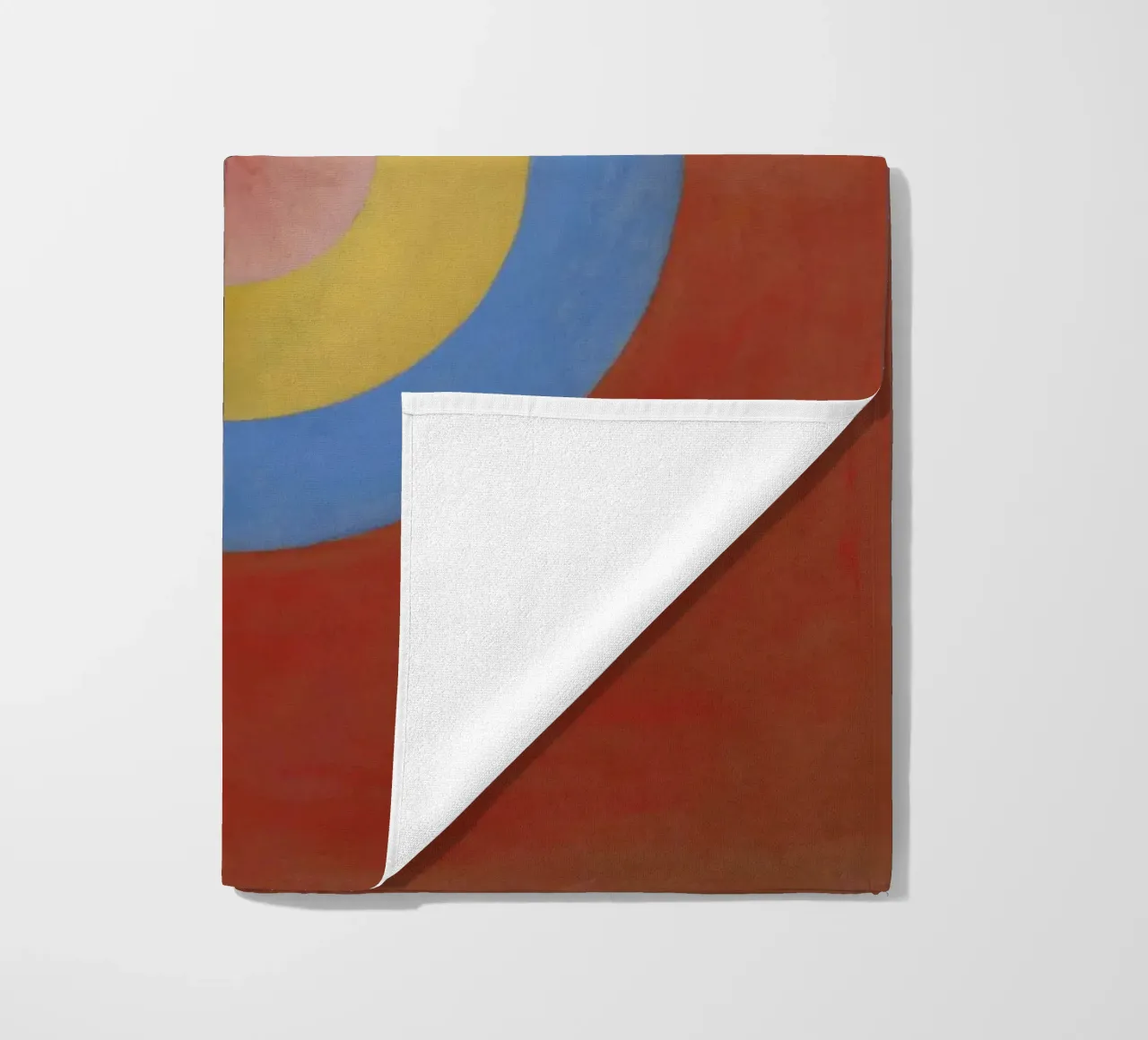 Hilma af Klint - Il cigno (n. 17) telo mare da William Store