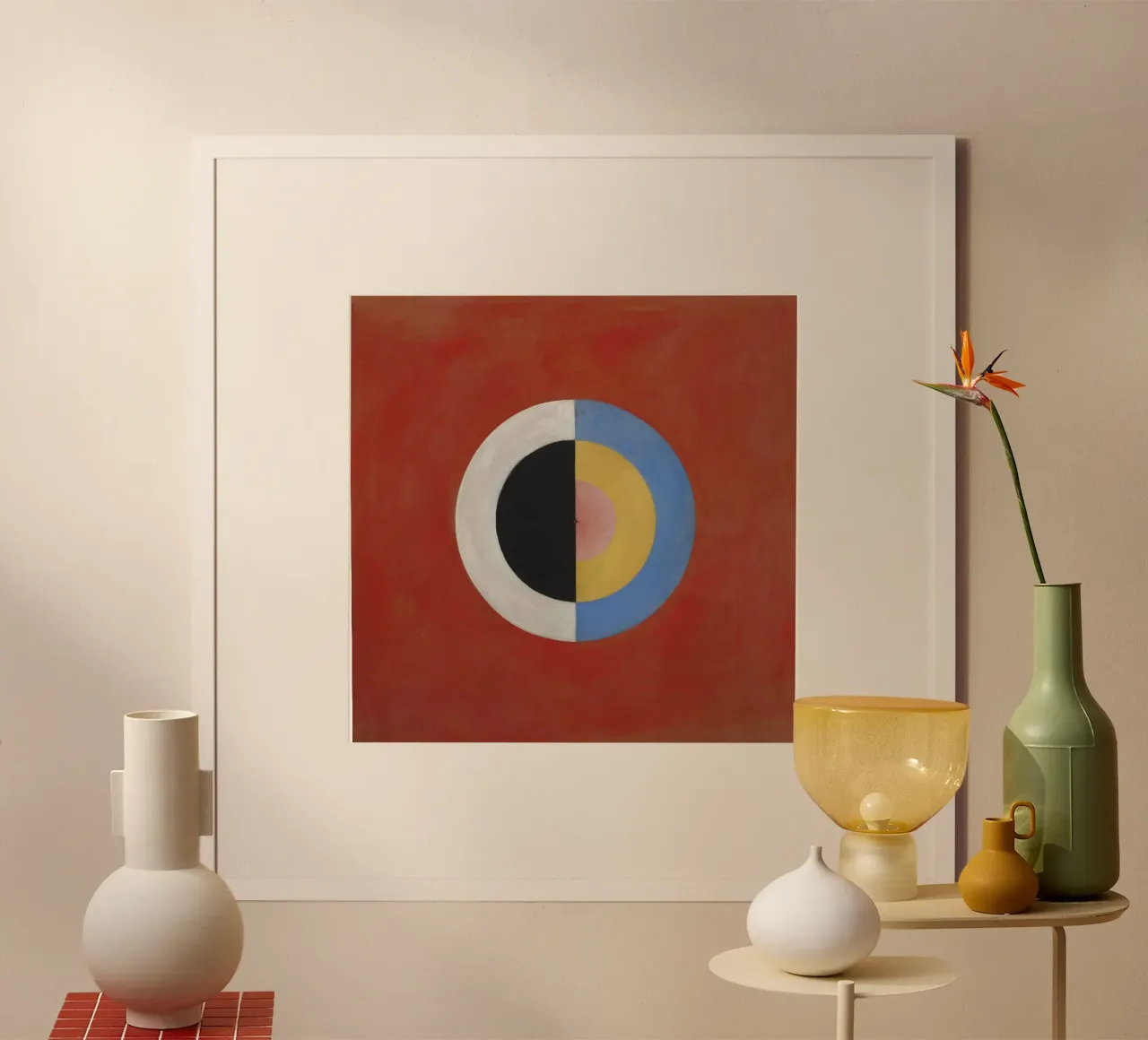 Hilma af Klint - Il cigno (n. 17) carta hahnemühle da William Store