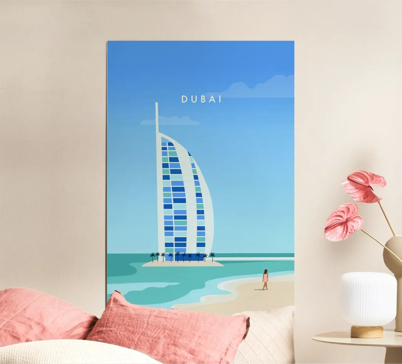Dubai poster da Katinka Reinke