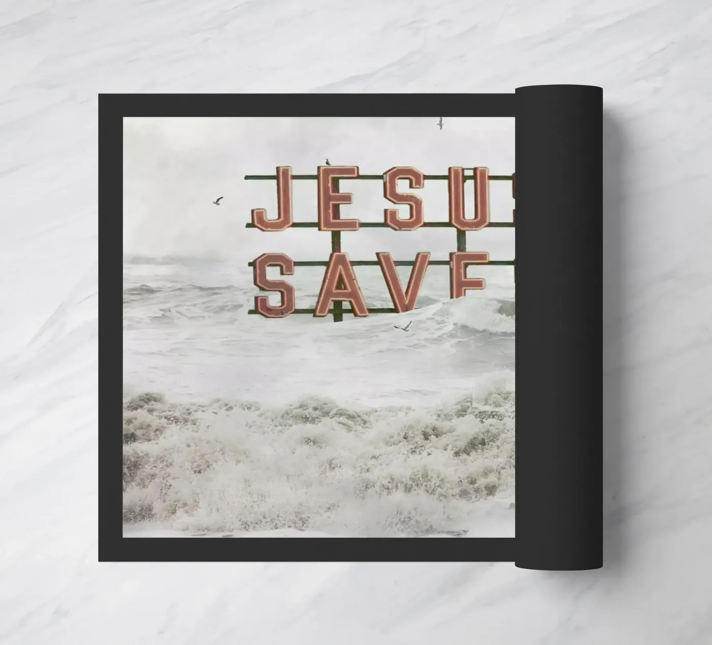 God Help Us paillasson de Jason Brueck