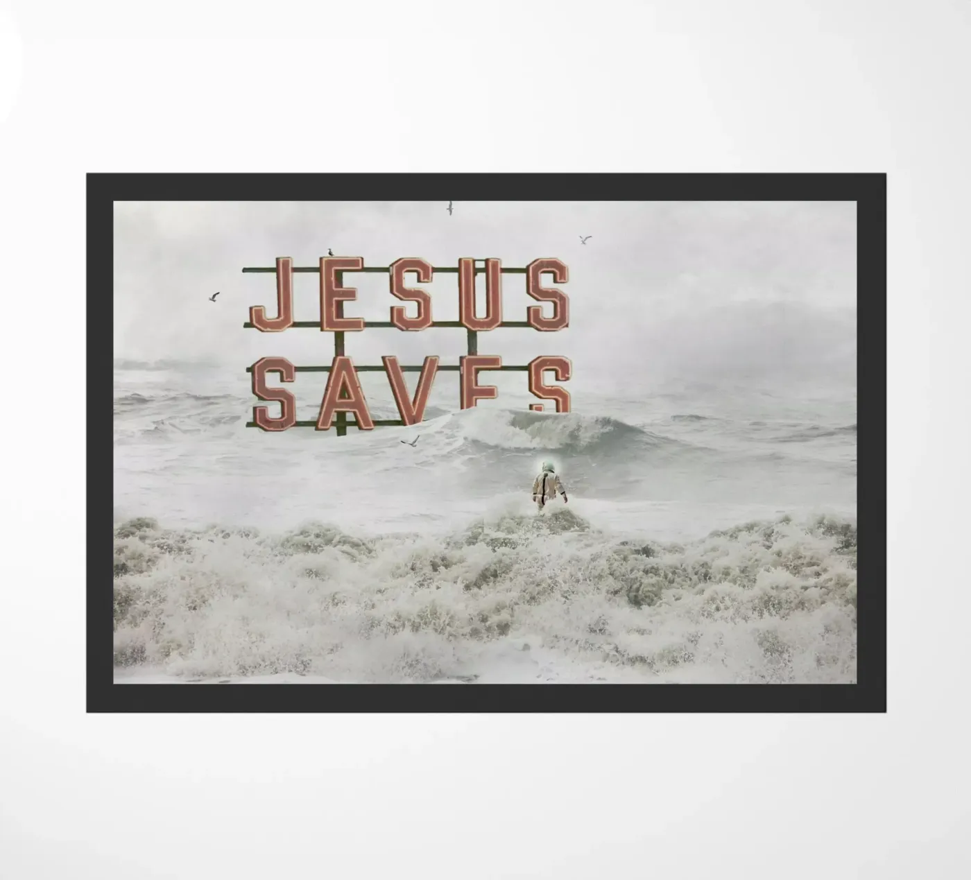 God Help Us paillasson de Jason Brueck