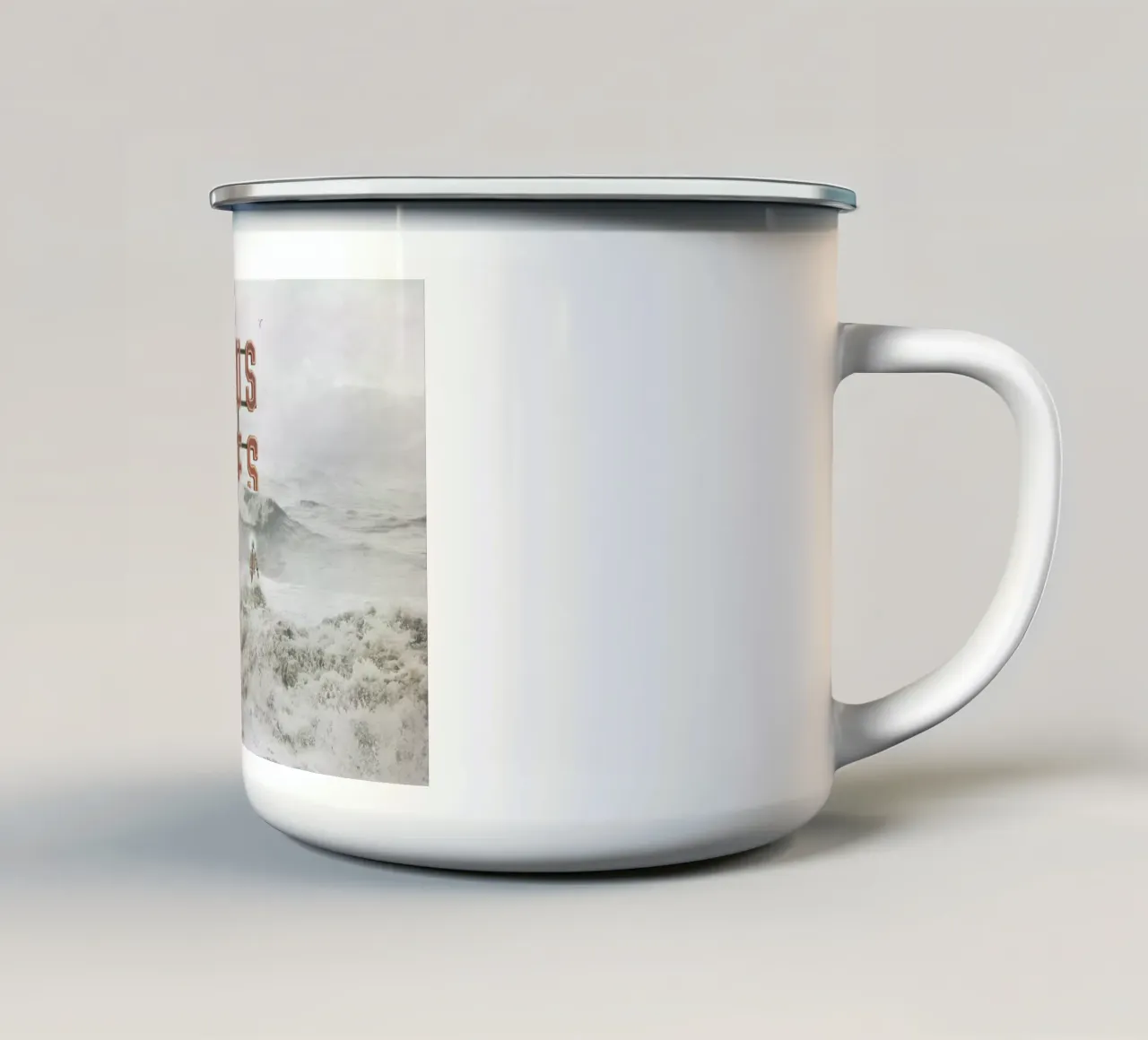 God Help Us tazza in smalto da Jason Brueck