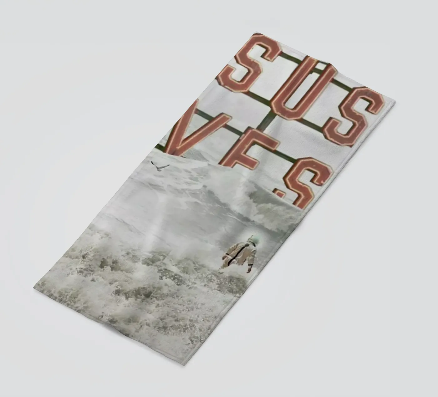 God Help Us strandhanddoek van Jason Brueck