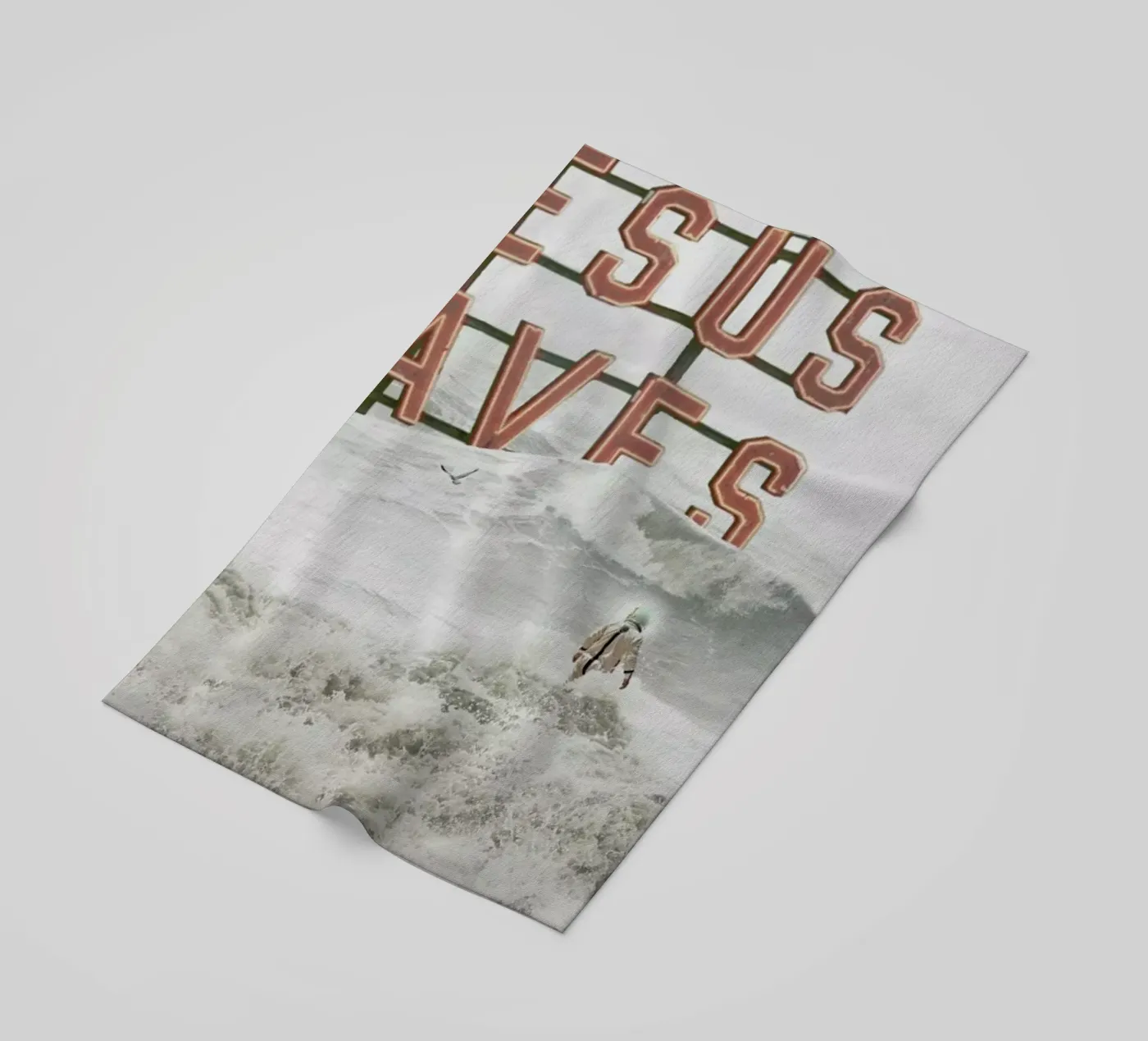 God Help Us strandhanddoek van Jason Brueck