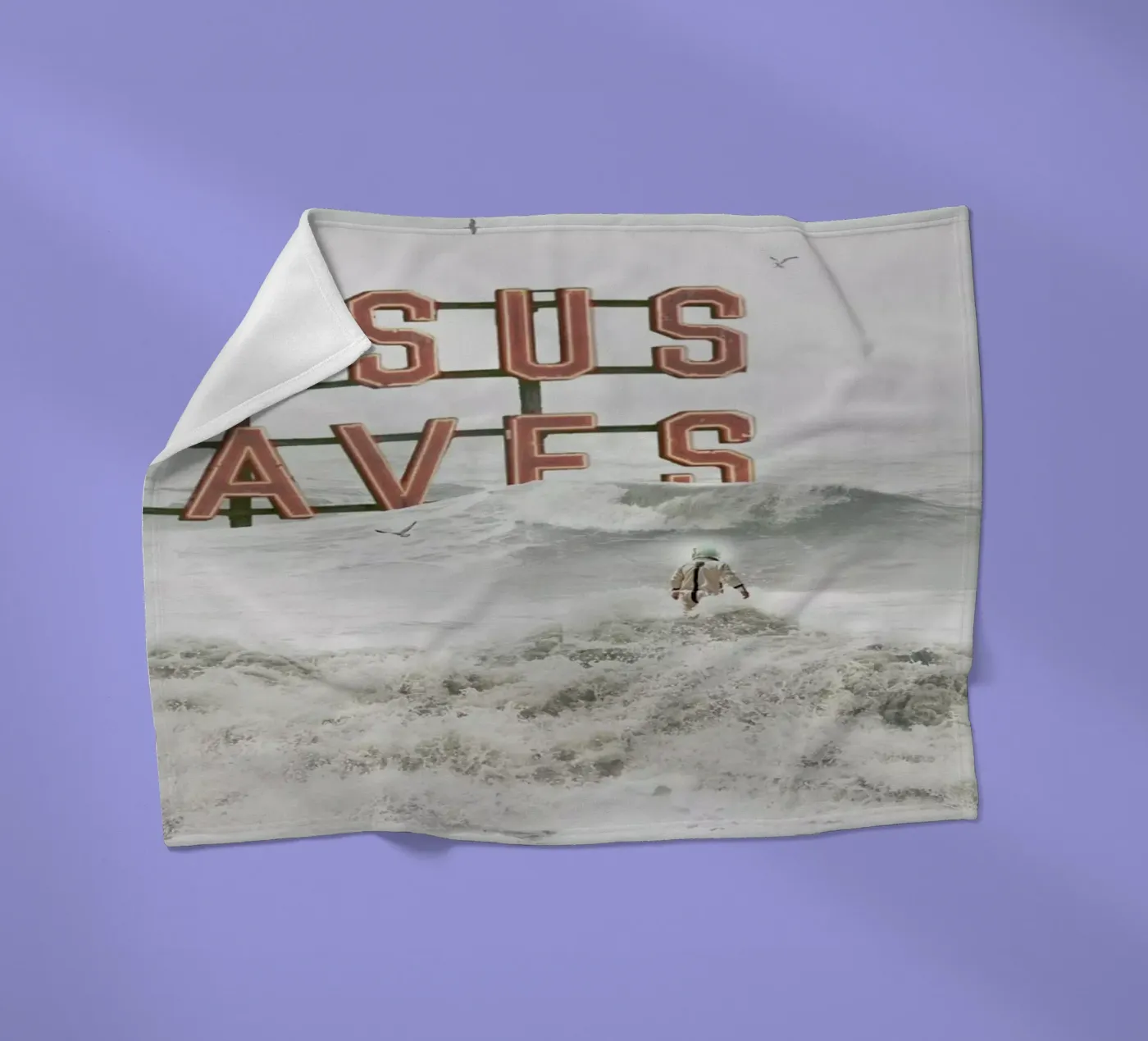 God Help Us fleecedeken van Jason Brueck