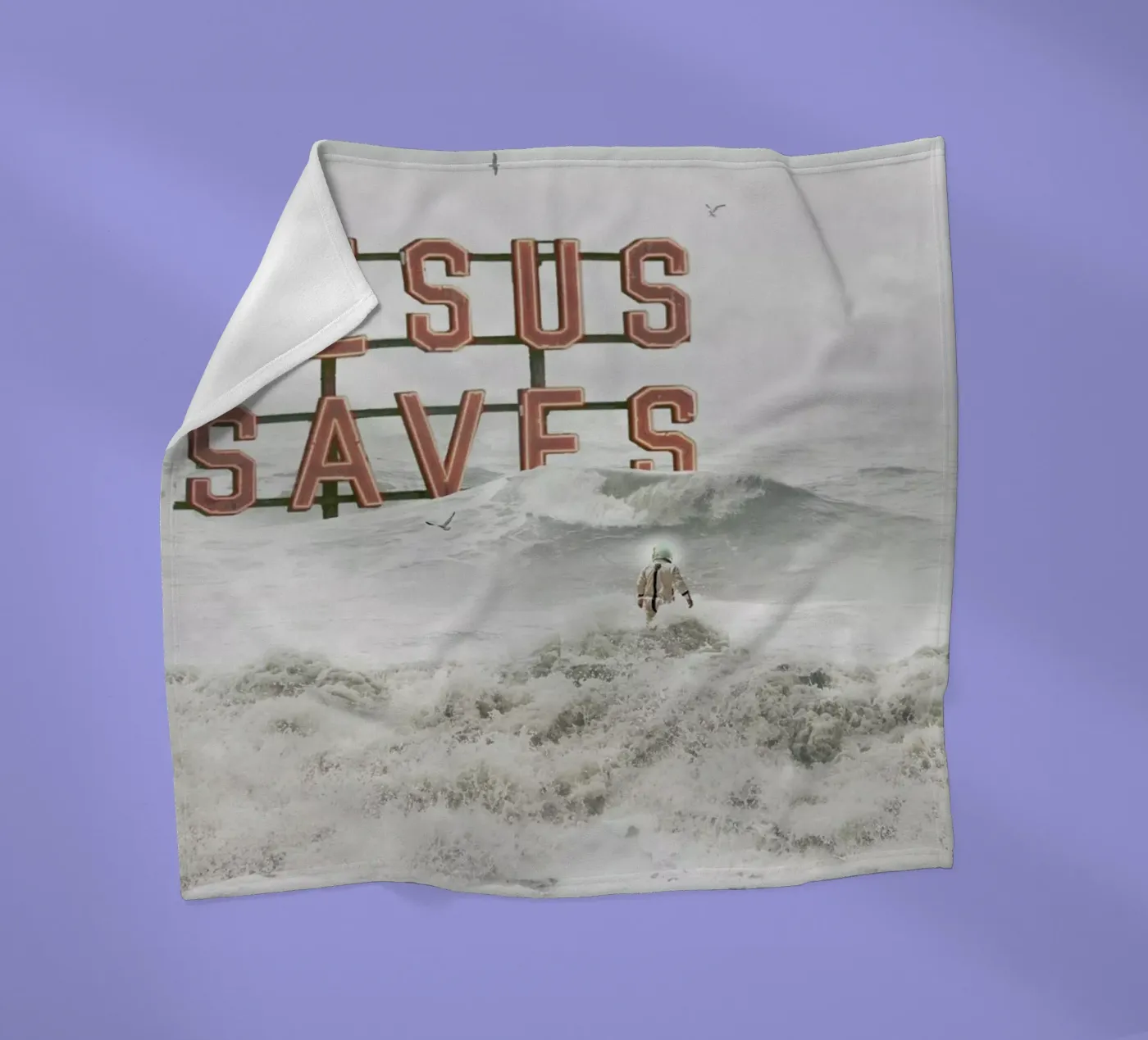 God Help Us fleecedeken van Jason Brueck