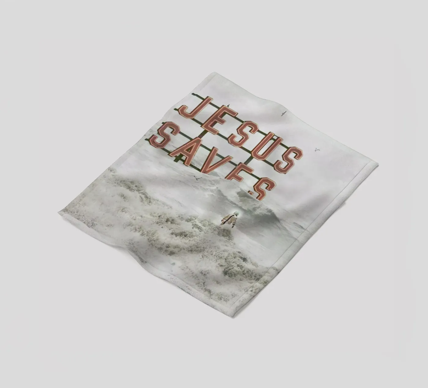 God Help Us fleecedeken van Jason Brueck