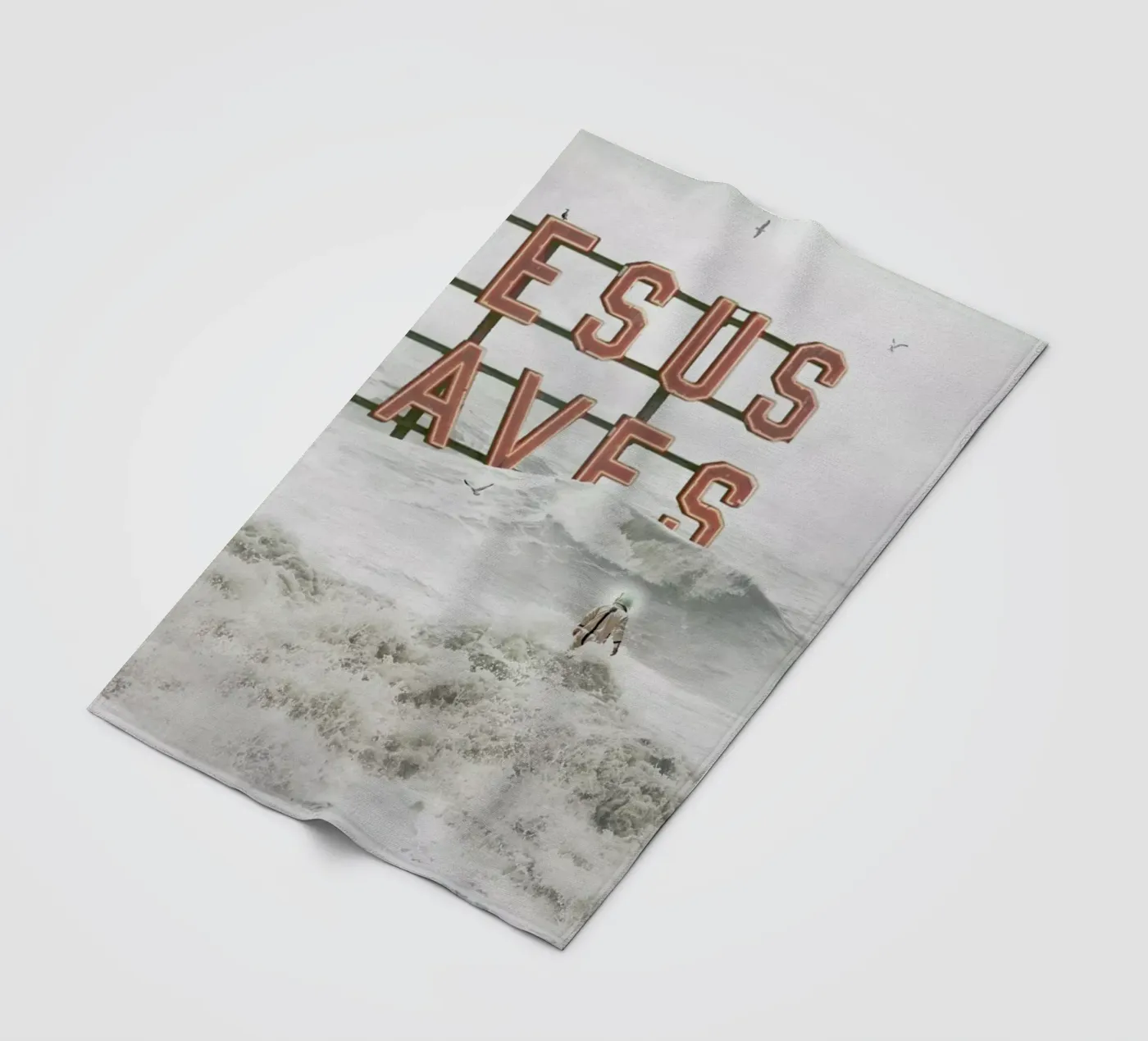 God Help Us fleecedeken van Jason Brueck