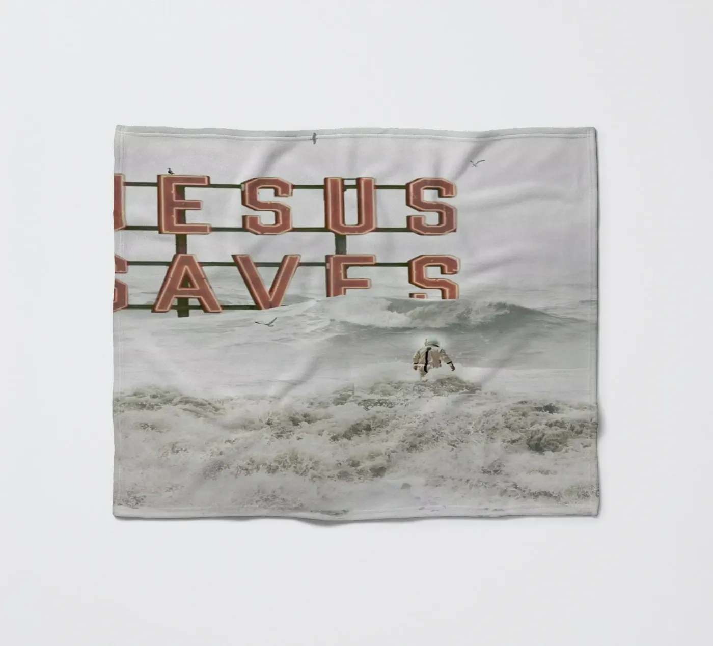 God Help Us fleecedeken van Jason Brueck