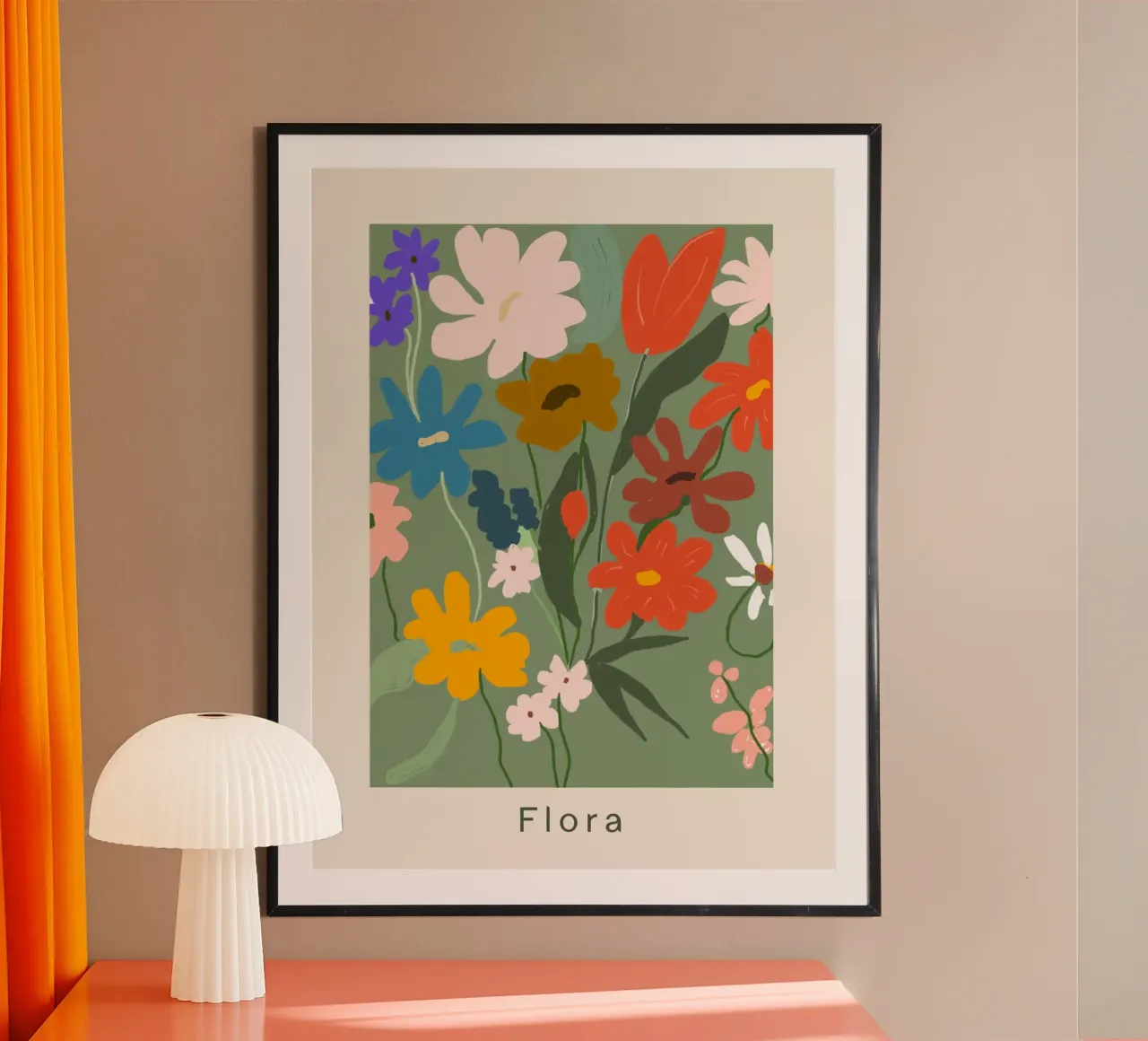 Flora poster da treechild