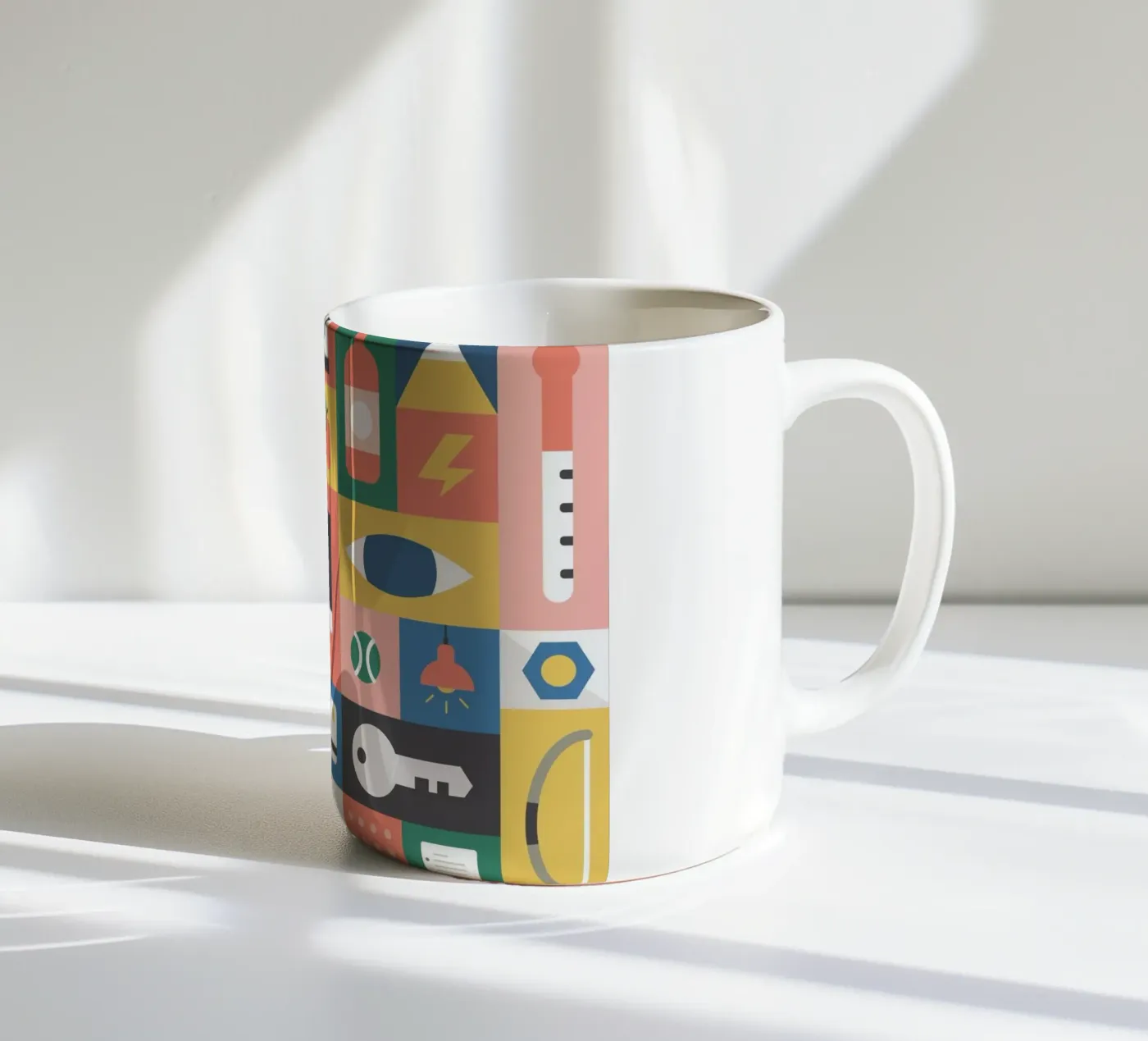 Recent keramische mok van Tyler Dale