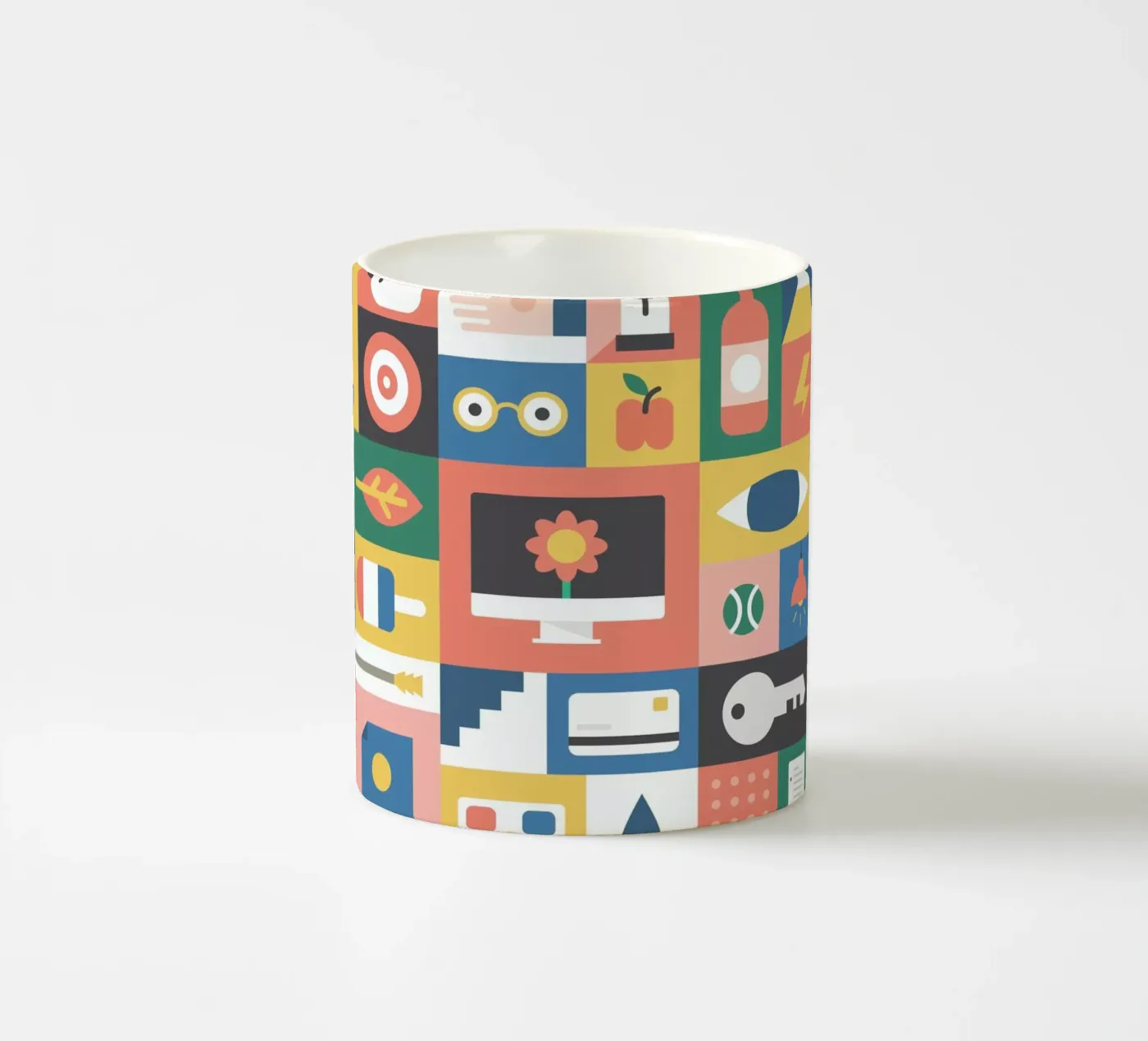 Recent keramische mok van Tyler Dale