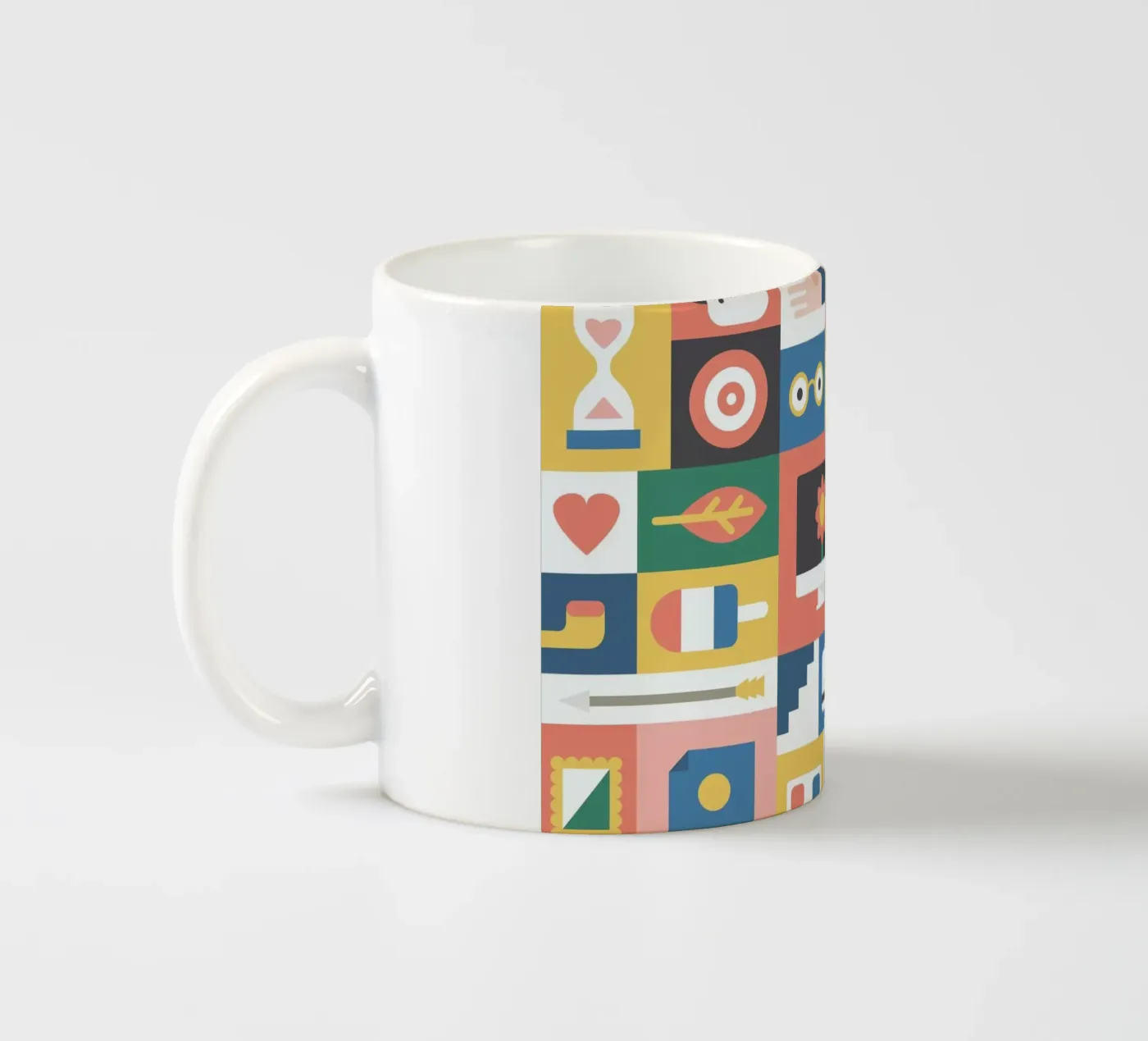 Recent keramische mok van Tyler Dale