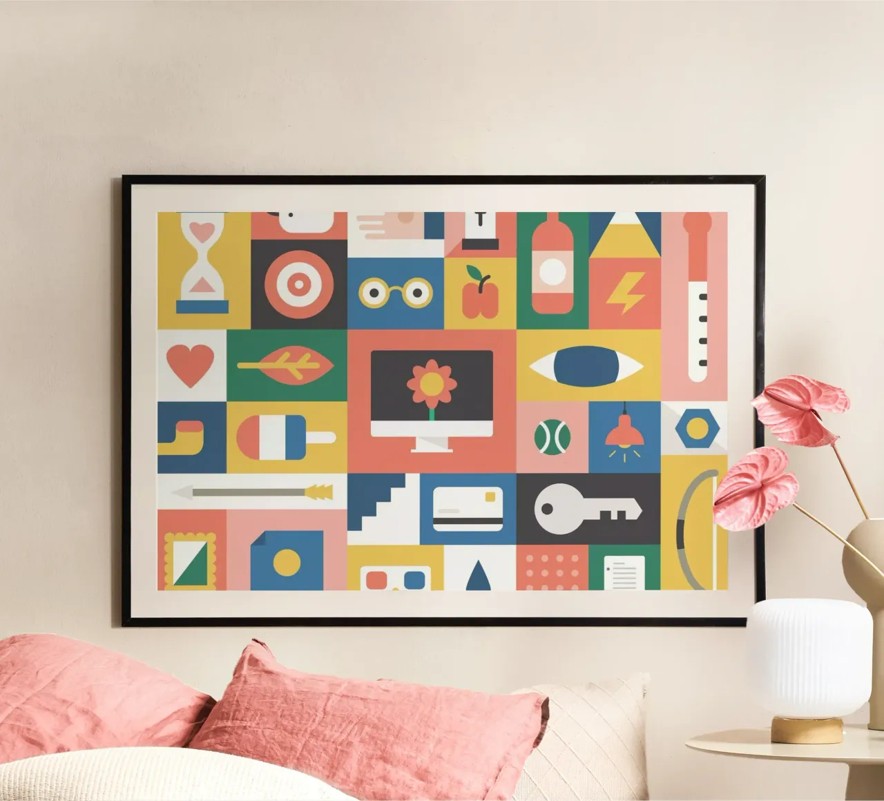 Recent poster con telaio in legno da Tyler Dale