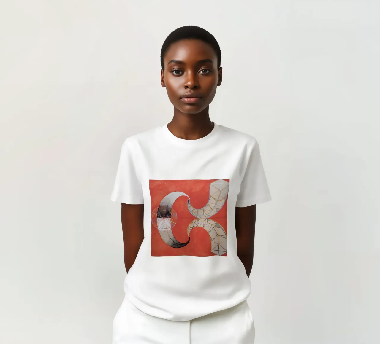 Hilma af Klint - The Swan, No. 09, Group IX-SUW t-shirt by William Store