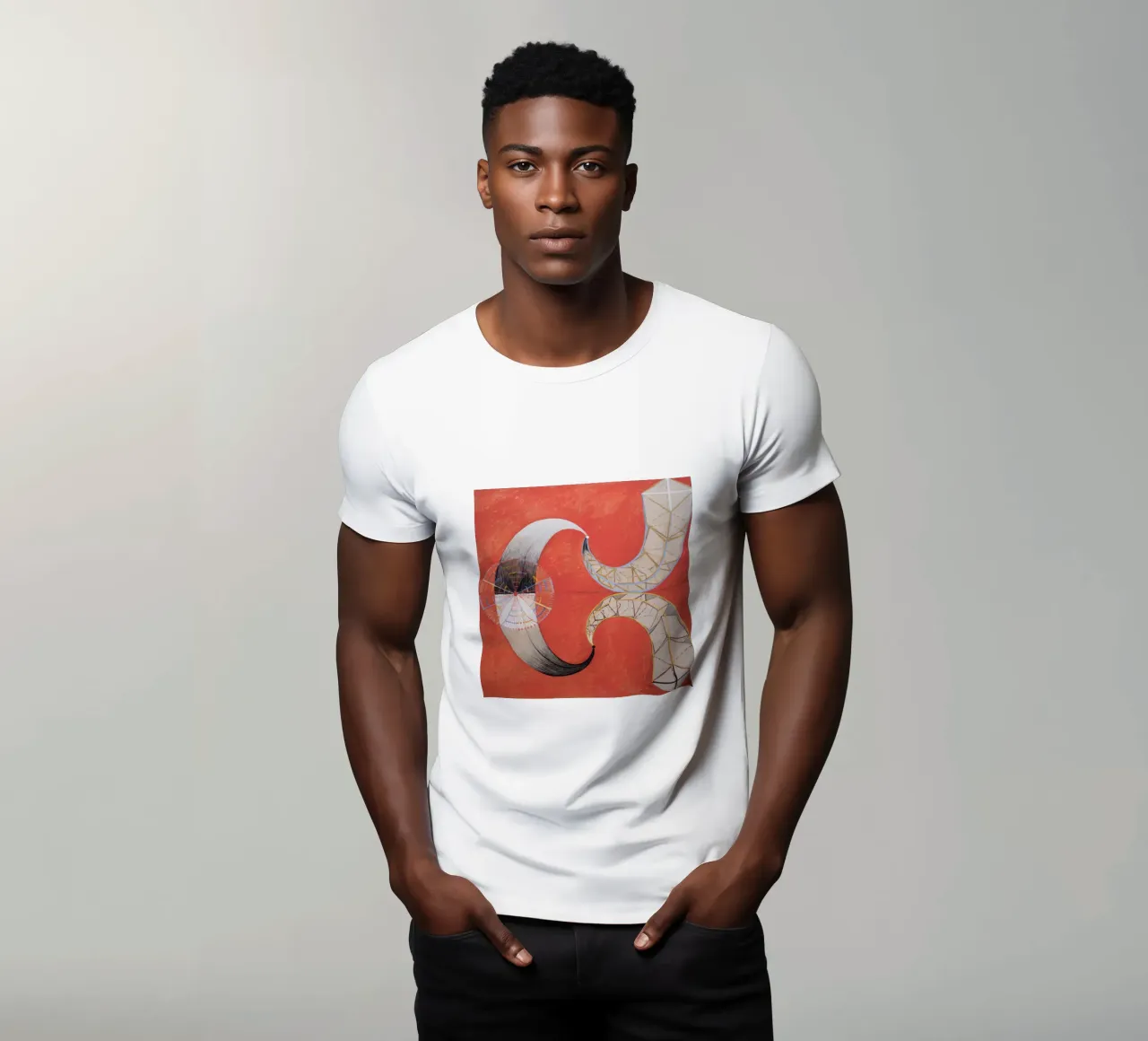 Hilma af Klint - Le Cygne, n° 09, Groupe IX-SUW t-shirt de William Store