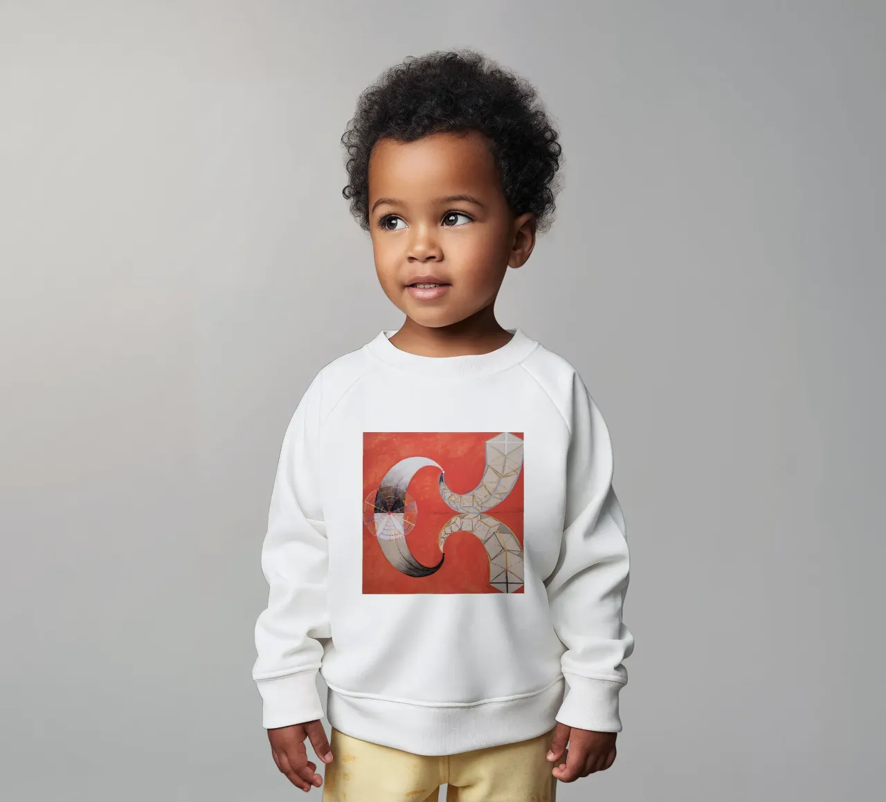 Hilma af Klint - Il Cigno, n. 09, Gruppo IX-SUW felpa neonato da William Store