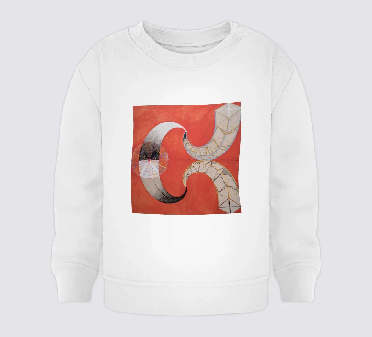 Hilma af Klint - Il Cigno, n. 09, Gruppo IX-SUW felpa neonato da William Store