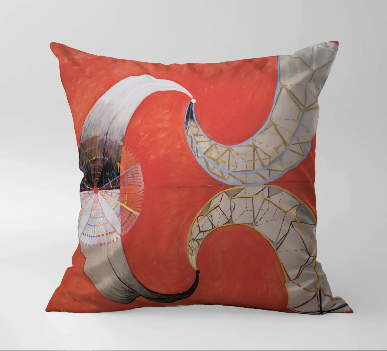Hilma af Klint - Le Cygne, n° 09, Groupe IX-SUW coussin de William Store
