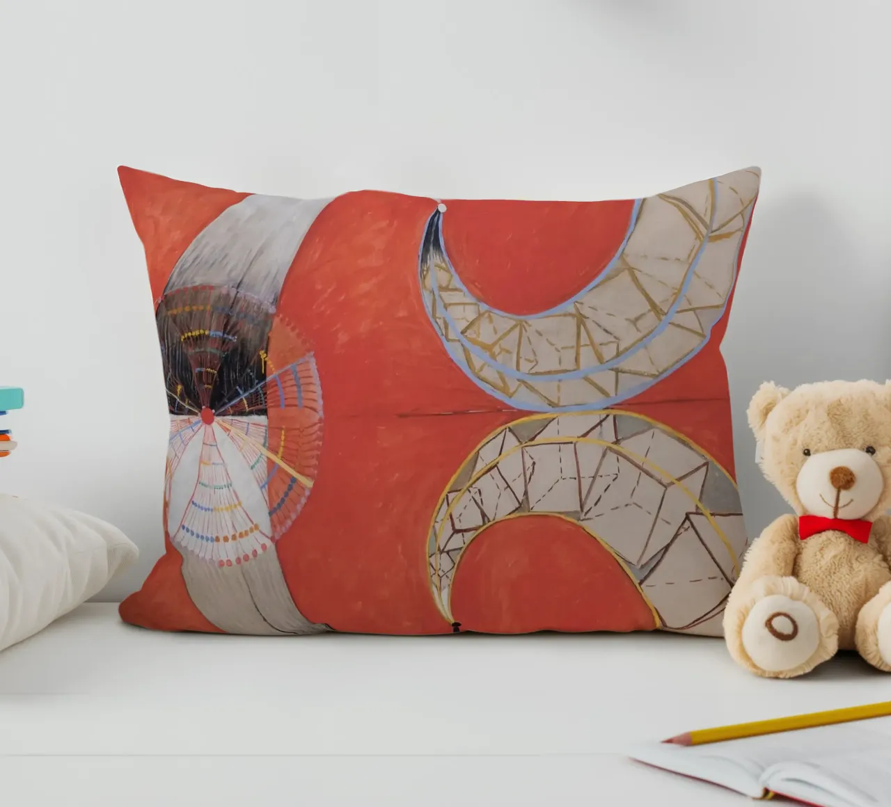 Hilma af Klint - Le Cygne, n° 09, Groupe IX-SUW coussin de William Store