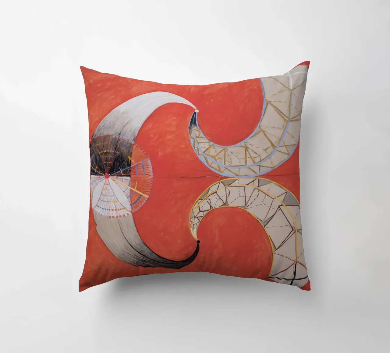 Hilma af Klint - Le Cygne, n° 09, Groupe IX-SUW coussin de William Store