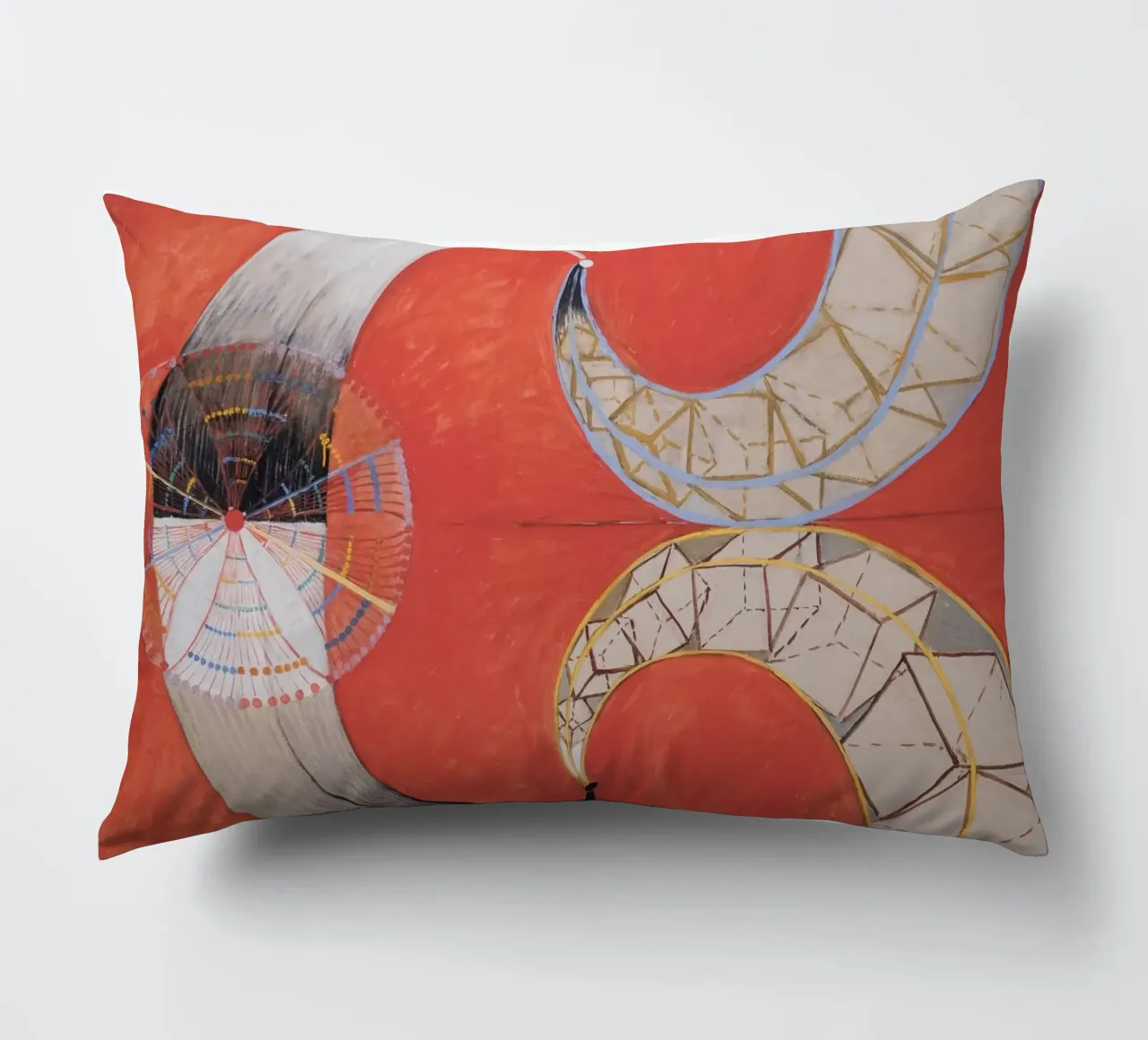 Hilma af Klint - Il Cigno, n. 09, Gruppo IX-SUW cuscino da William Store