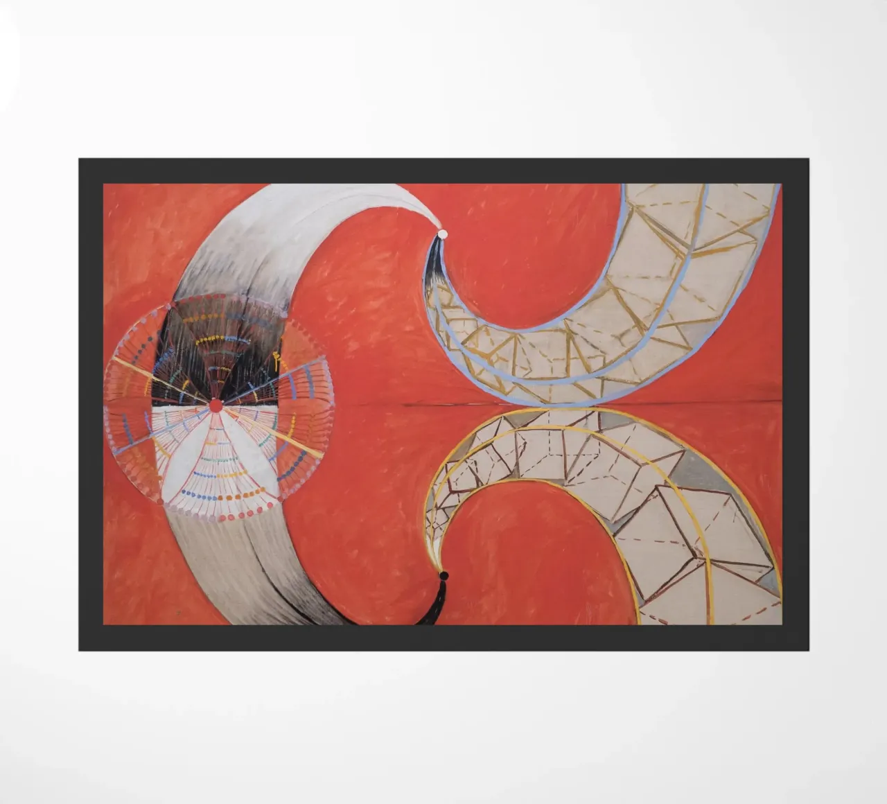 Hilma af Klint - Le Cygne, n° 09, Groupe IX-SUW paillasson de William Store