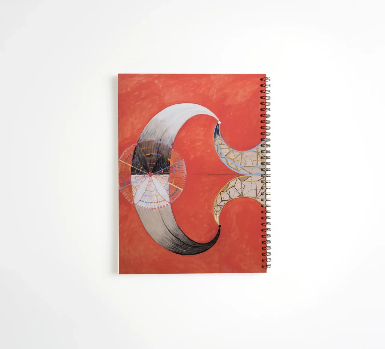 Hilma af Klint - The Swan, No. 09, Group IX-SUW spiral notebook by William Store