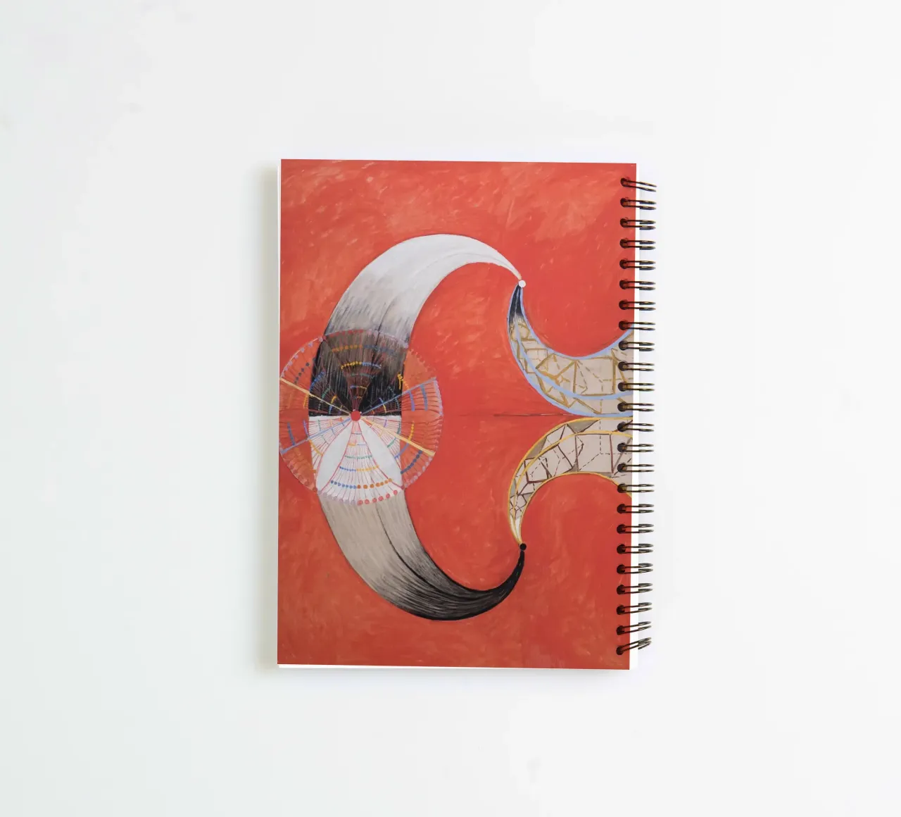 Hilma af Klint - The Swan, No. 09, Group IX-SUW spiral notebook by William Store