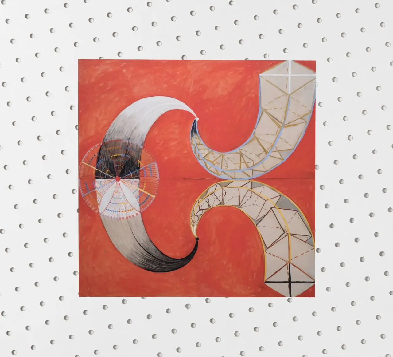 Hilma af Klint - Le Cygne, n° 09, Groupe IX-SUW autocollant de William Store