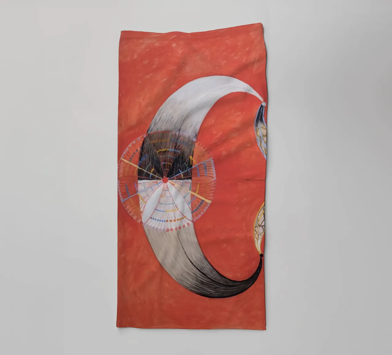 Hilma af Klint - Le Cygne, n° 09, Groupe IX-SUW serviette de bain de William Store