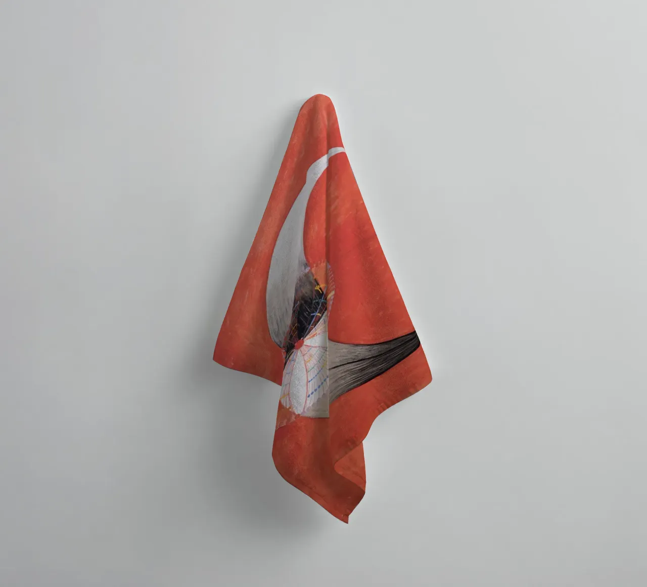 Hilma af Klint - El Cisne, nº 09, Grupo IX-SUW toalla de baño de William Store